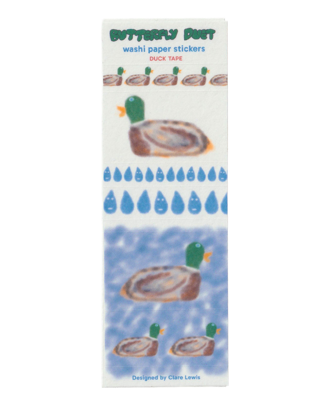 Duck Tape - Washi Paper Sticker Sheet